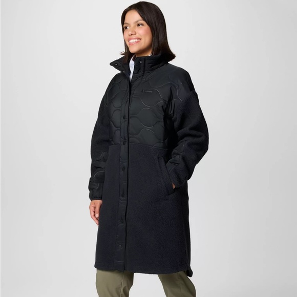 NWT Columbia Women's Cloud Point Long Fleece Jacket - Picture 4 of 7